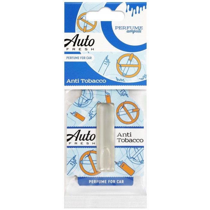 Подвесной ароматизатор для авто Auto Fresh Anti Tabacco, 1шт - 